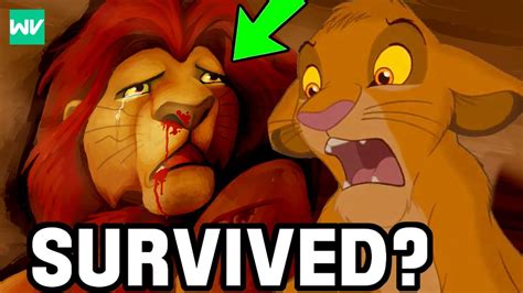 What If Mufasa Would Have Survived His Fall? | Discovering The Lion King