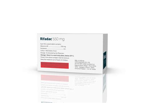 Rifadac 550 mg Tablet Supplier in India | Ikon Remedies