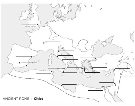 Rome Map Quiz (Cities)