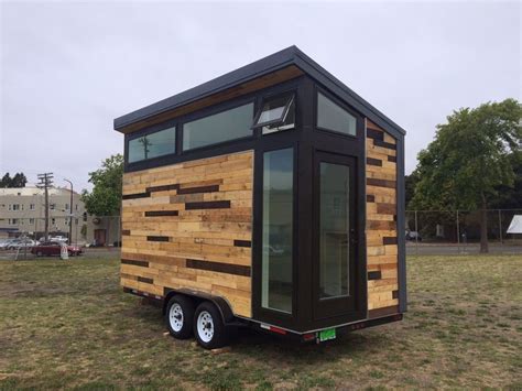 100 sq. ft. Tiny Home on trailer designed and built with high school students | Tiny house ...