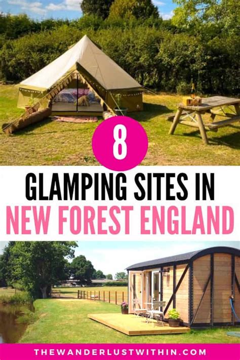 8 Best Places to Go Glamping in the New Forest in 2022 - The Wanderlust Within