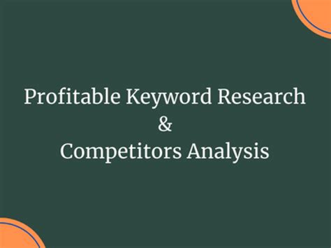 Long tail keyword research | Upwork