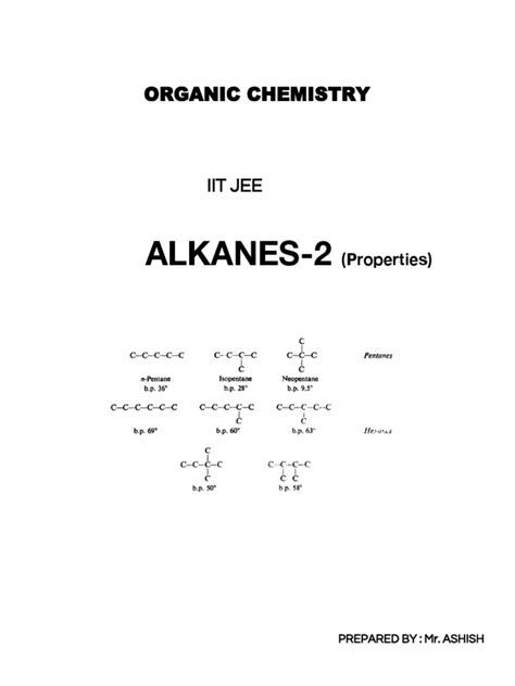 Alkanes Properties 1643998159925 | PDF | Alkane | Chemistry