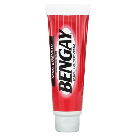 Bengay, Topical Analgesic Cream, Ultra Strength, 4 oz (113 g)