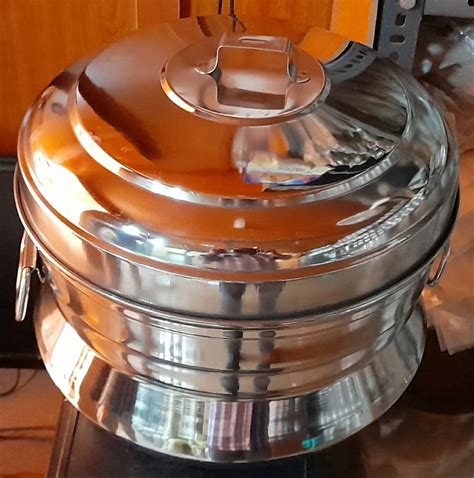 RajKamal Metal Semi-Automatic Stainless Steel Idli Maker, 5 kW, Capacity: 18 Inch at Rs 435 ...