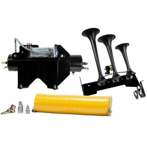 Kleinn Train Horns GM Heavy Duty Train Horn Kit HDKIT-734 Air Horn Kit ...