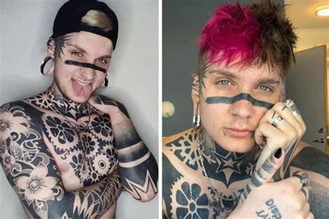 Tattooed man with split tongue reveals he's been "spat on" for his ...