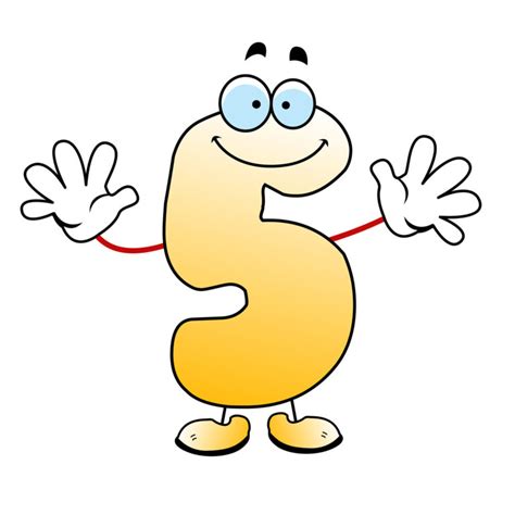 Cartoon Number 5 | LayerAce.com