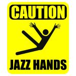 Humorous jazz warning | Free SVG