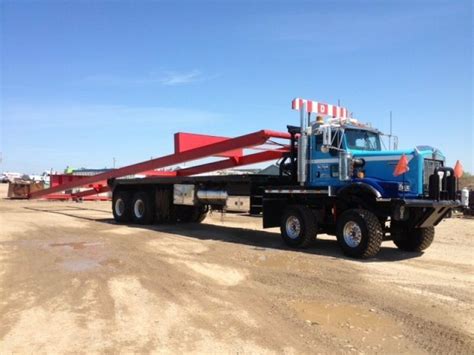 Bed Trucks - Road Train Oilfield Hauling | Trucks, Heavy duty trucks ...