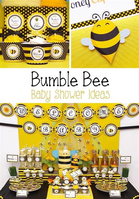 Bumble Bee Baby Shower Ideas