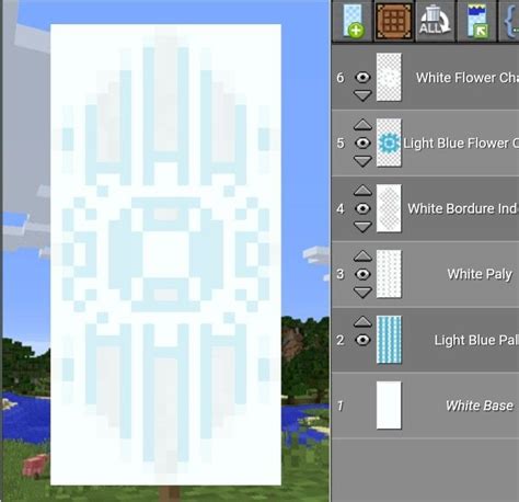 Minecraft Winter Banner