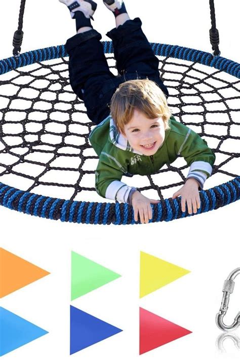 18 Best Spider Swings for The Kids | Hammock swing, Swing set, Nest swing