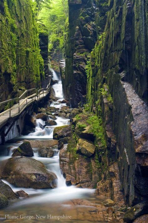 Flume Gorge, New Hampshire | Cabin in the woods