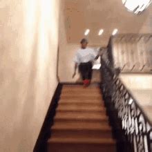 Funny Wedding Moment Bride Falling Down Stairs GIF | GIFDB.com