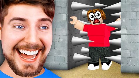 Escaping MrBeast's Escape Room in Roblox! - YouTube