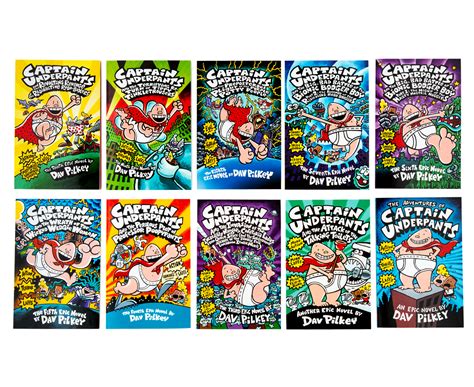 Captain Underpants 10-Book Collection | Catch.com.au