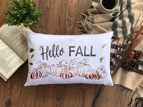 HELLO FALL Stencil Diy Home Fall Decor Craft - Etsy