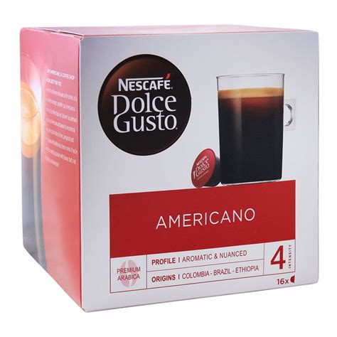 Order Nescafe Dolce Gusto Americano Capsules, 16 Single Serve Pods ...