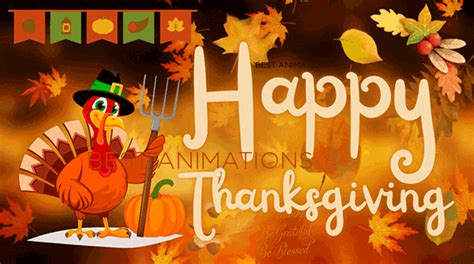 Happy Thanksgiving Gifs Animated - Free to Share