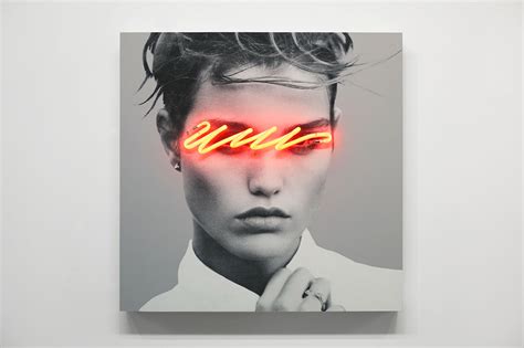 Blindness Light: Neon Meets Portraiture in the Work of Javier Martin ...