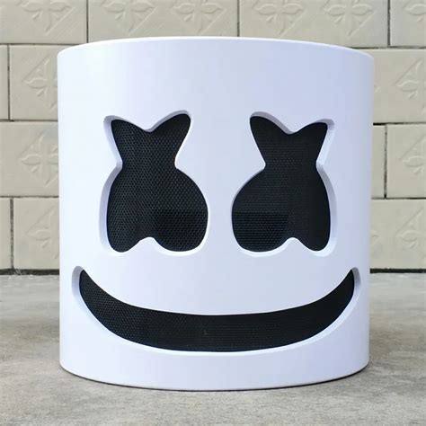 NEW Mask Marshmello Helmet Marshmello DJ Mask Face Hat Music Fans Concert Props Helm High ...