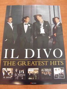 IL DIVO - The Greatest Hits (B Ver.) [OFFICIAL] POSTER *NEW* | eBay