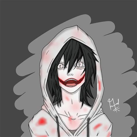 Jeff the killer Digital Art by Art Grigs - Fine Art America