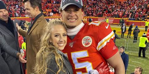 Patrick Mahomes Proposed to Long-Time Girlfriend Brittany Matthews With ...