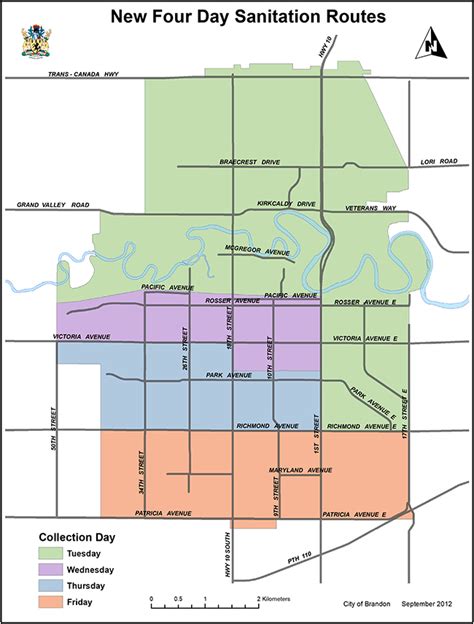 City of Brandon - Schedule / Maps