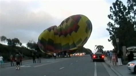 Hot Air Balloon Accident on Video Video - ABC News