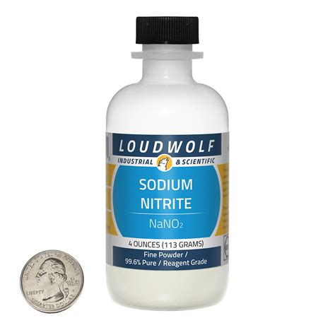 Buy Loudwolf Sodium Nitrite/Fine Powder / 4 Ounces / 99.6% Pure/Food Grade/Ships Fast from USA ...