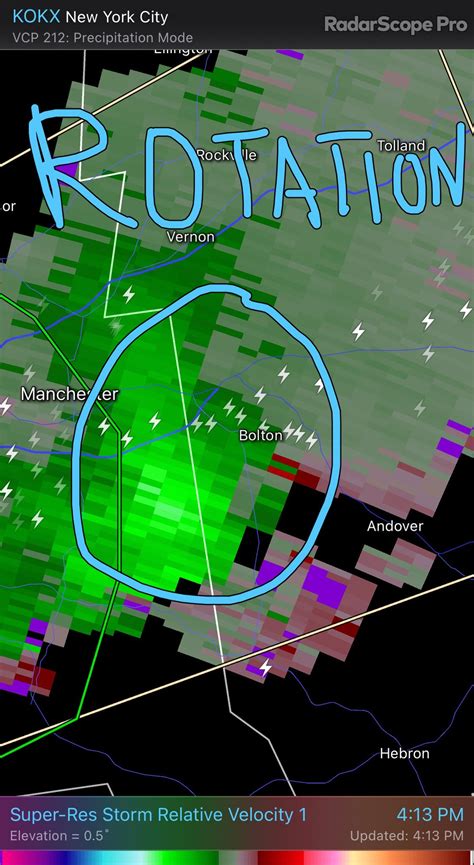 Western Mass Weather on Twitter: "Tolland County near Bolton CT showing ...