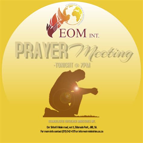 Copy of Prayer Meeting service Template | PosterMyWall