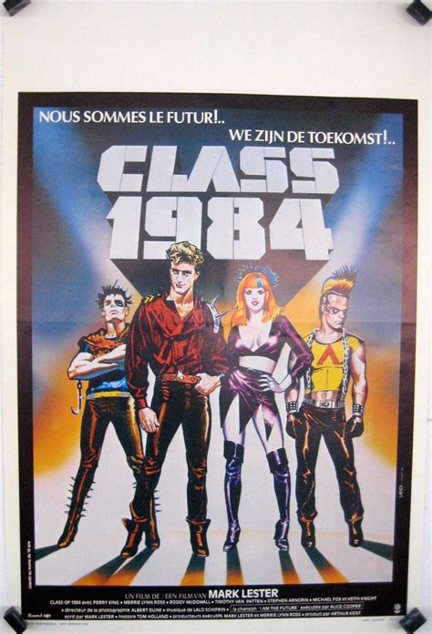 "CLASS 1984" MOVIE POSTER - "CLASS OF 1984" MOVIE POSTER