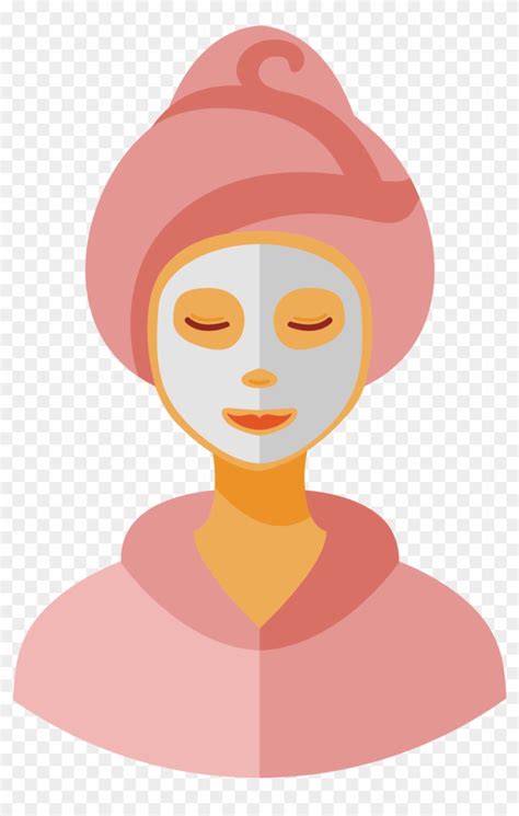 Facial Clip Art - Woman Face Mask Png Vector - Free Transparent PNG Clipart Images Download