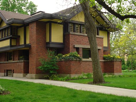 Peter A Beachy Residence. Oak Park, Illinois. 1907. Prairie Style. Frank Lloyd Wright | Prairie ...