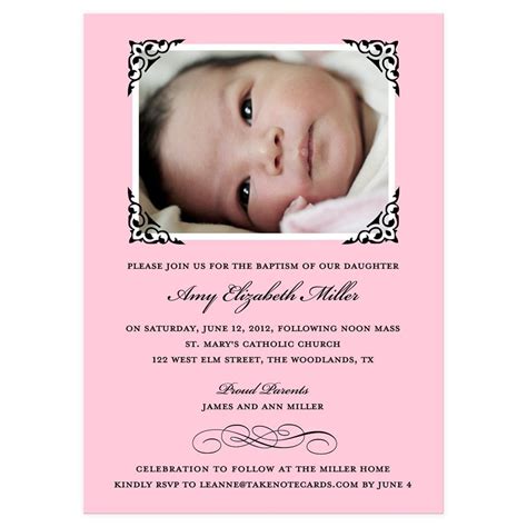 Baby Christening Invitations