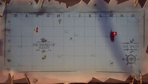 idioma Comprimido en el medio de la nada sea of thieves map Delgado ...