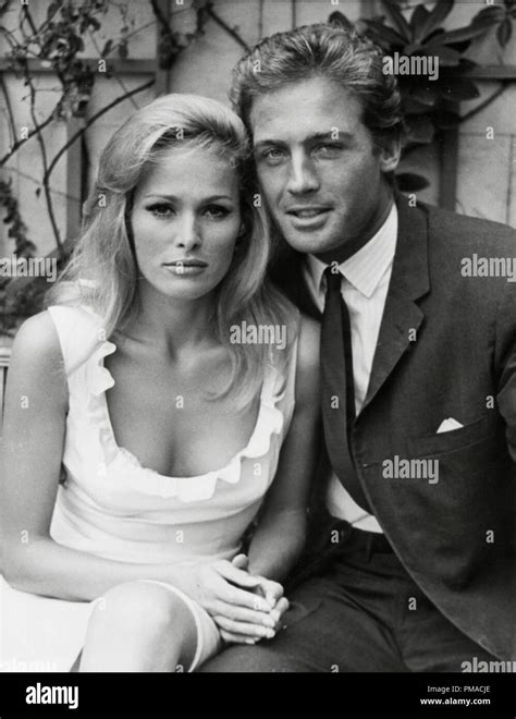 Ursula Andress and her co-star from the film, "She", John Richardson ...