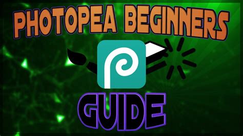 The Complete BEGINNERS Guide to PHOTOPEA | Photopea 2021 Tutorial - YouTube