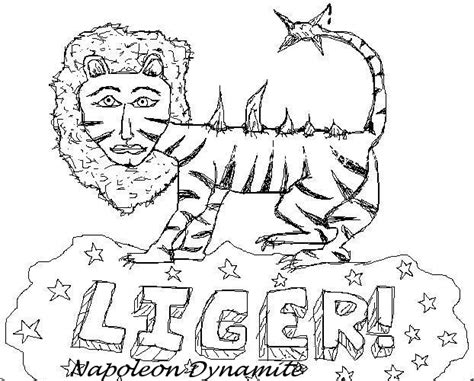 Napoleon Dynamite Liger Drawing ~ Dynamite Liger Paintingvalley Shortquotes | Bodaswasuas