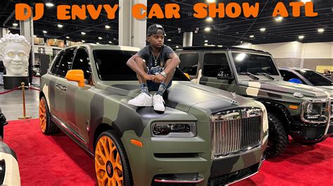 DJ Envy Car Show Young Dolph family rappers showed love 50 cent ...