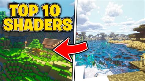 Minecraft Bedrock Edition Top 10 BEST Shaders 2023 MCPE 1.20+ (MCPE ...