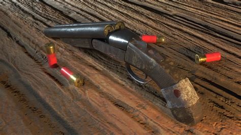 ArtStation - Sawed-off Shotgun | Resources