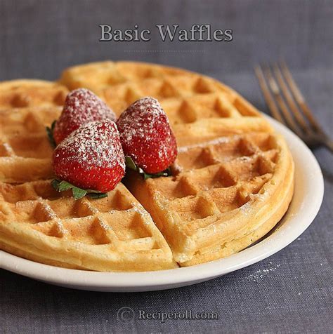 Simple Waffle Batter, Homemade...