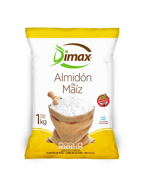 Almidon de Maiz DIMAX-SIN TACC x Kilo – Gema Distribuidora