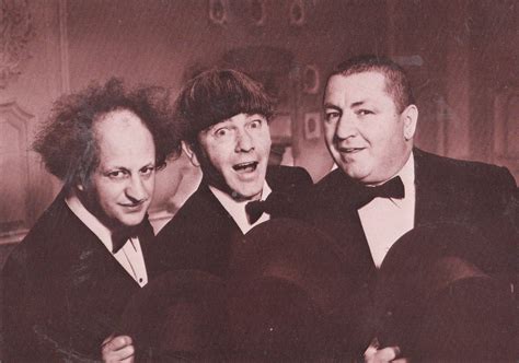 The Three Stooges: Larry, Moe, and Curley. | The three stooges ...