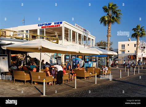 Paphos cyprus restaurants shops hi-res stock photography and images - Alamy