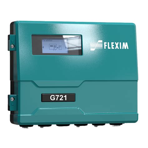 FLEXIM FLUXUS® G721 Ultrasonic Flow Meter for Gas